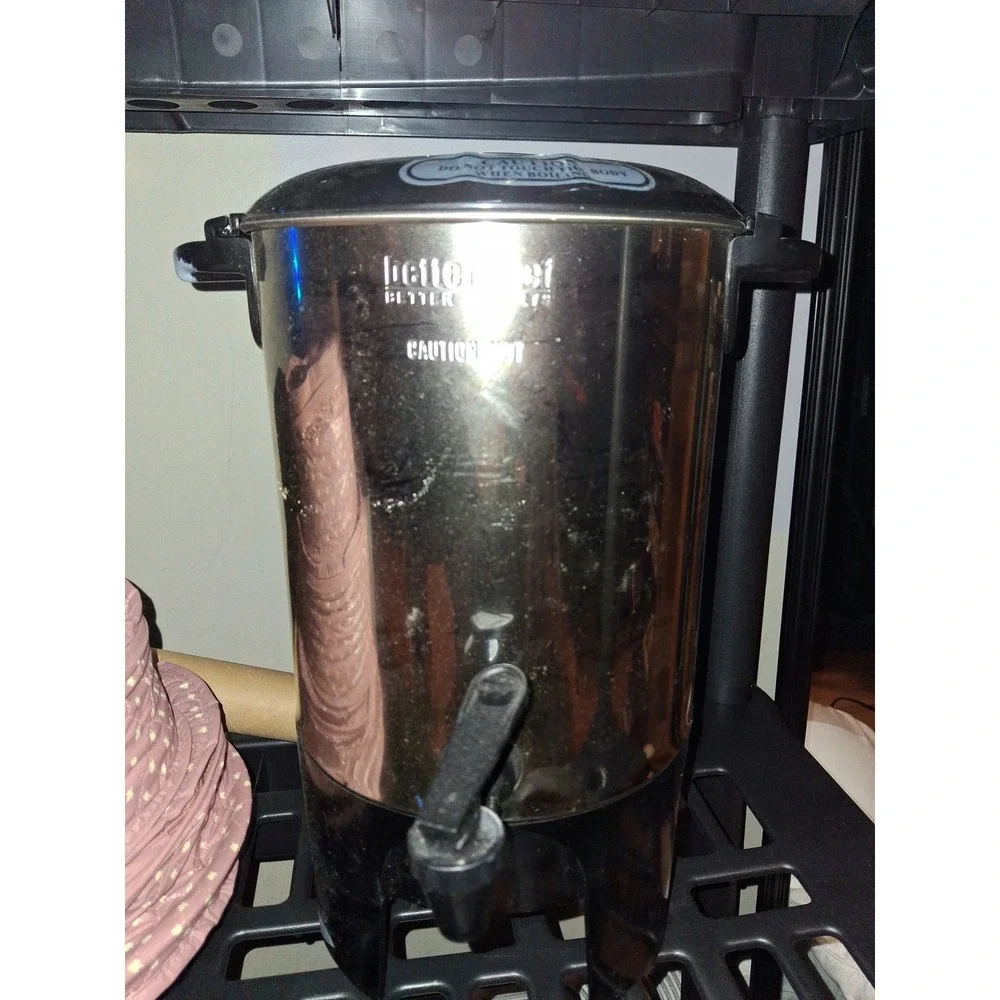 Better Chef IM-830S 30-Cup Coffee Urn Stainless Steel Electric Percolator Silver
